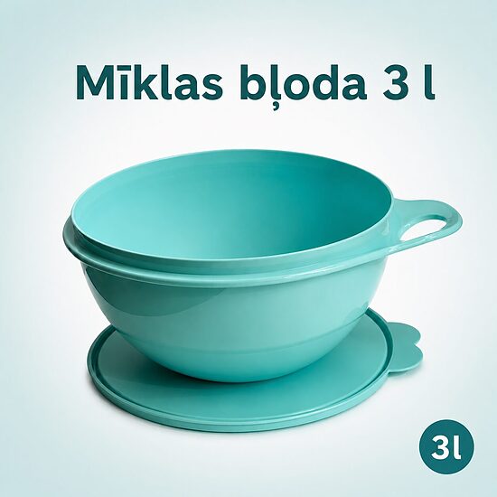Mīklas bļoda 3 l (-32% atlaide)